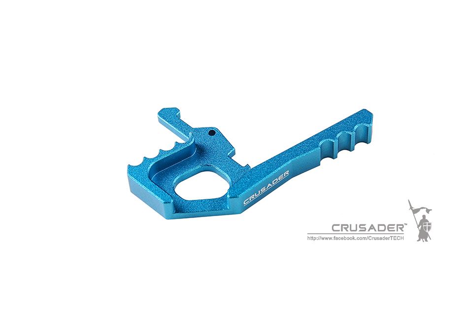 CR-GM01-0012_BL Ambidextrous Tactical Charging Handle Latch(Blue)