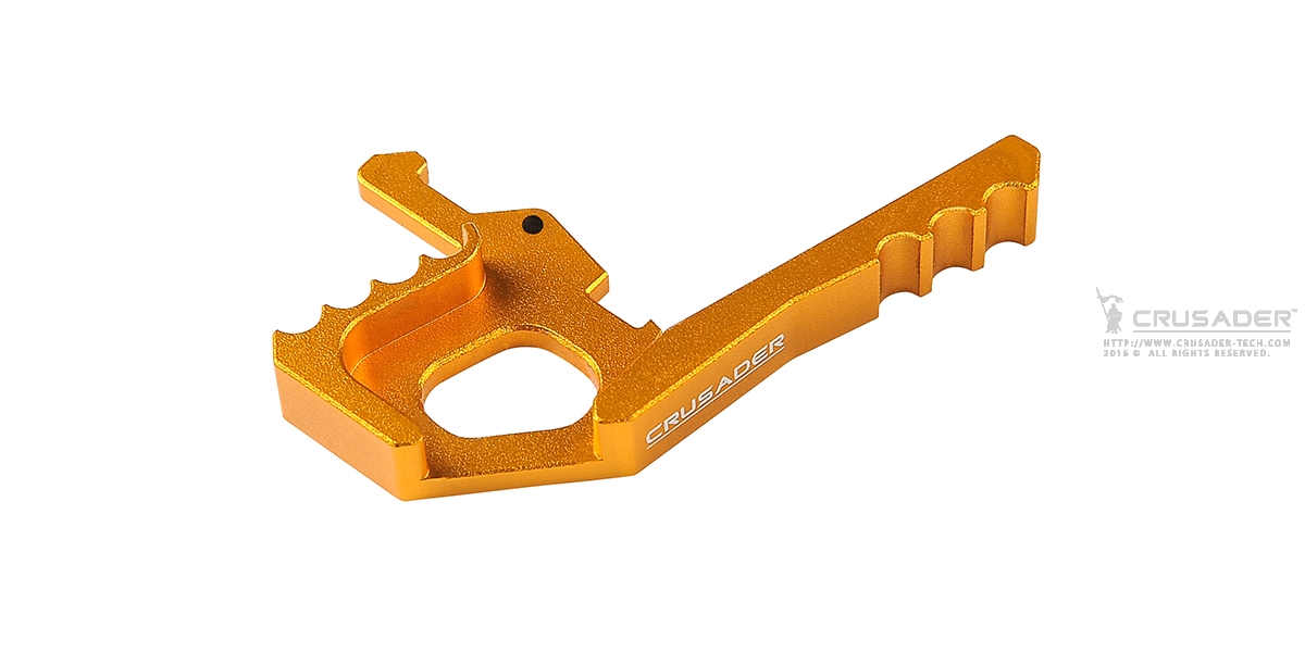 CR-GM01-0012_GD Ambidextrous Tactical Charging Handle Latch(Gold)