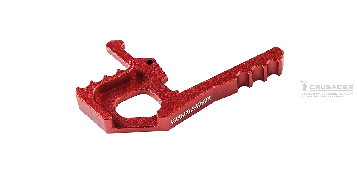 CR-GM01-0012_RD Ambidextrous Tactical Charging Handle Latch(Red)