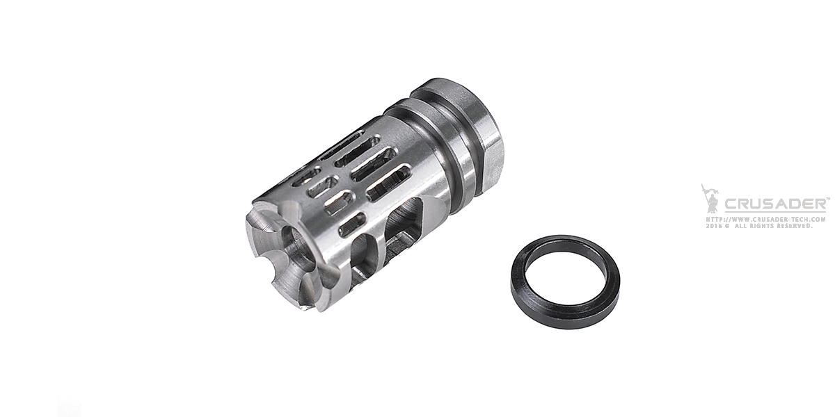 CR-GM01-0015_SV VG556 Stainless SteelFlash Hider
