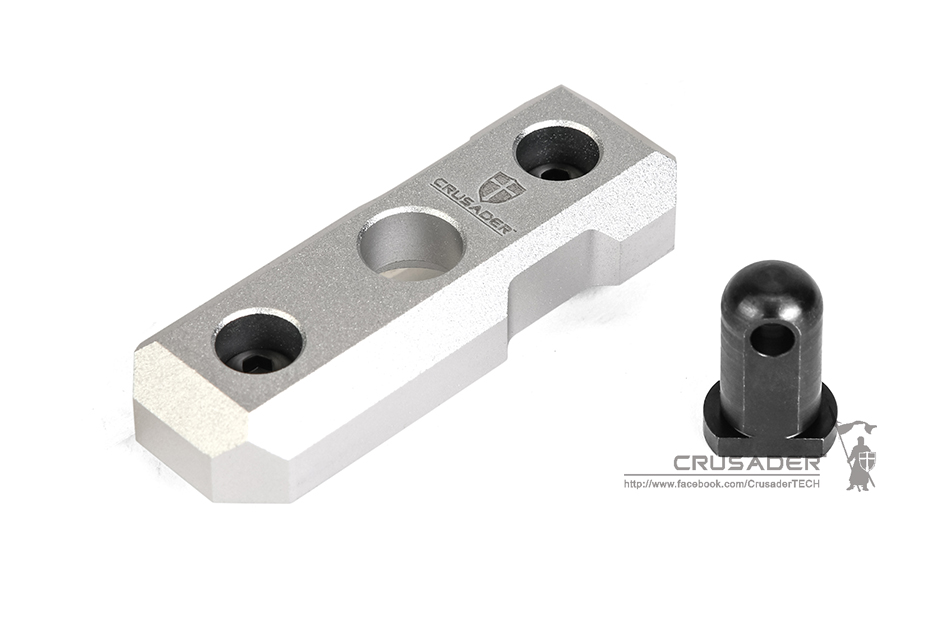CR-GM01-0020_SV Bipod Mount for M-LOK(SILVER)