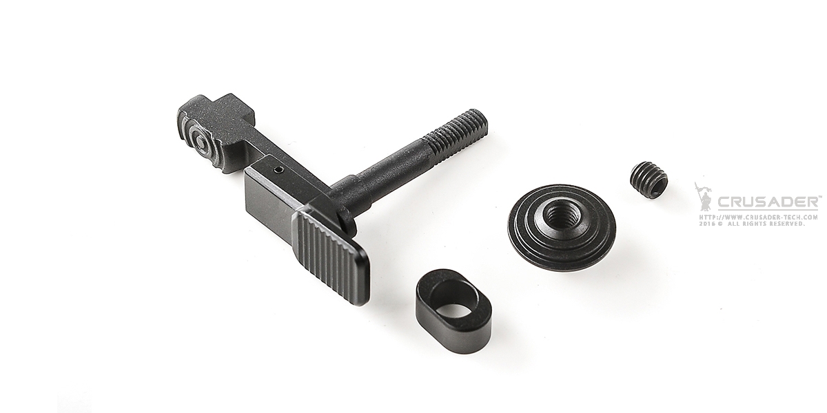 CR-GM11-0012_BK Ambidextrous Magazine Button set (short/black)