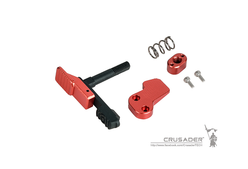 CR-GM11-0015_RD EDGE M4 AMBI Magazine catch(AEG/RED)
