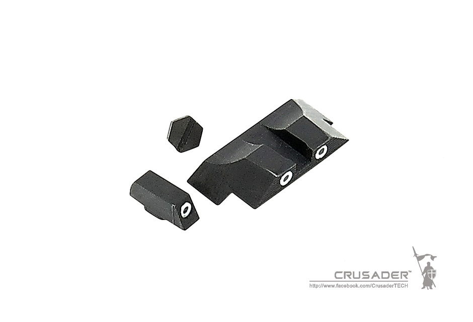 CR-SA31-0003 Steel Made Tritium Night Sights