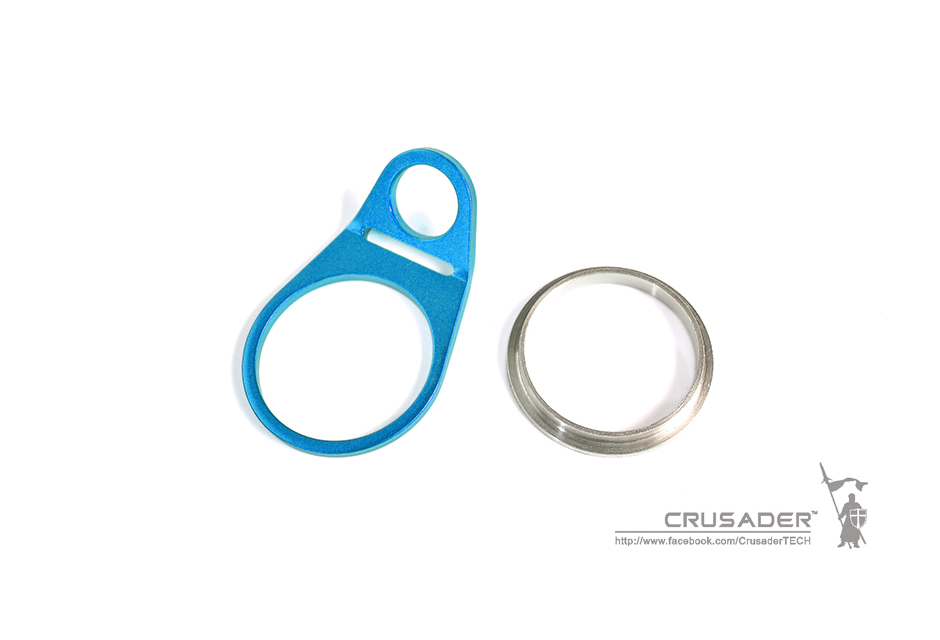 CR-VF21-0014_BL VFC M4 GBB Rotatable Tactical Sling Swivels(Blue)