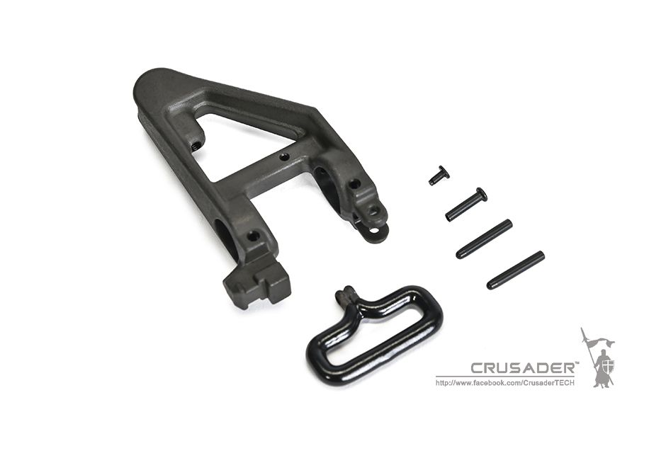 CR-VF21-0029 M16A1 steel front sight with Bayonet lug 