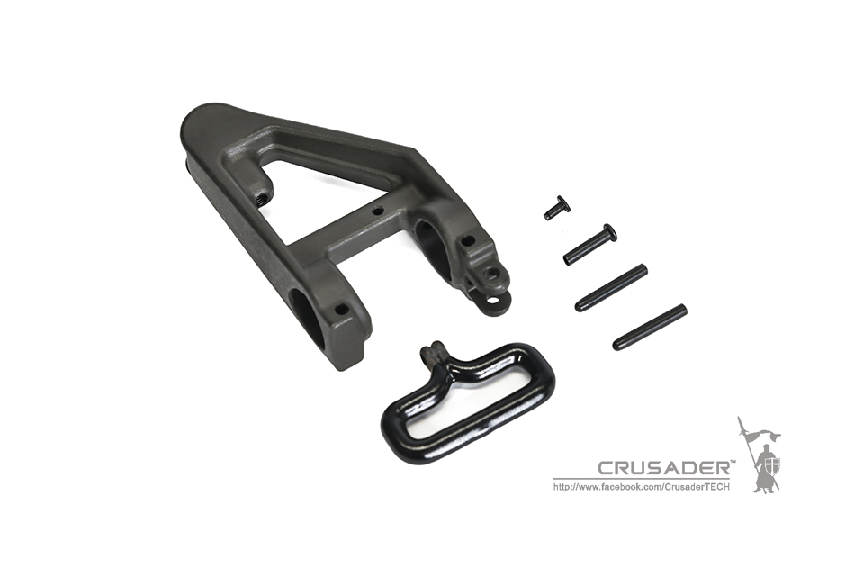 CR-VF21-0030 M16A1 steel front sight without Bayonet lug 