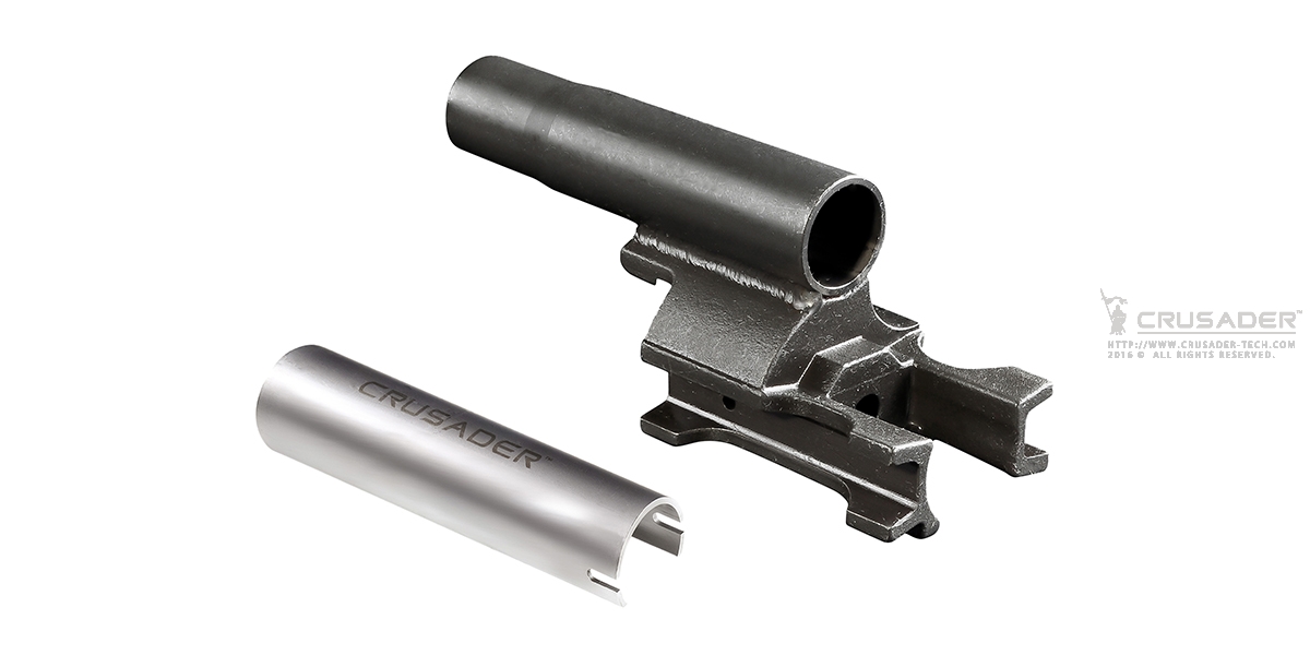 CR-VF22-0008 Steel bolt carrier with CNC cylinder set For VFC MP5